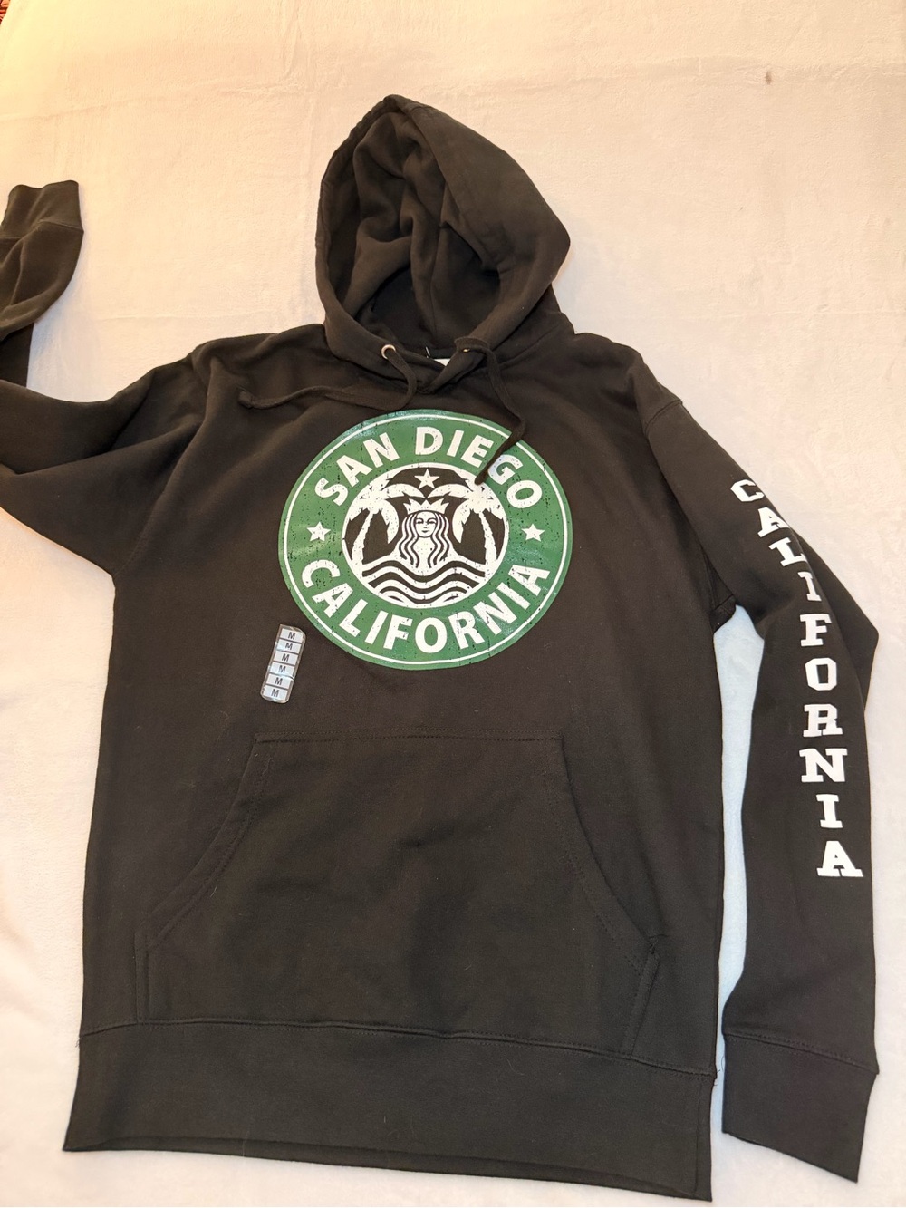 San Diego California Starbucks Hoodie - size M